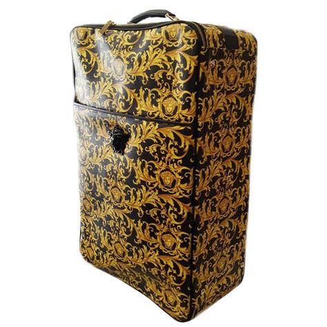 versace collection luggage|Versace luggage suitcase.